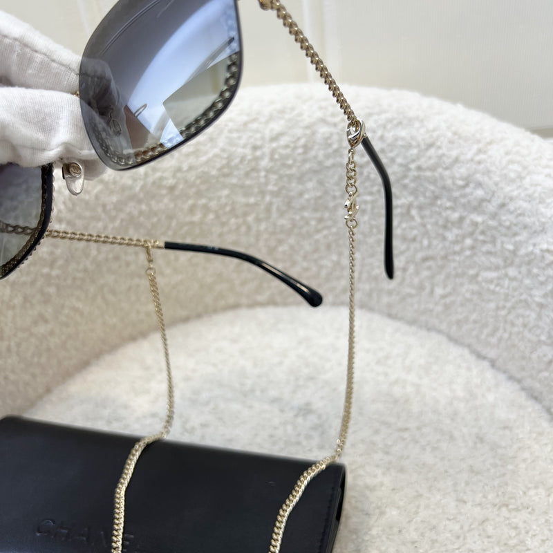 Chanel Chain Around Sunglasses with Chain Retainers