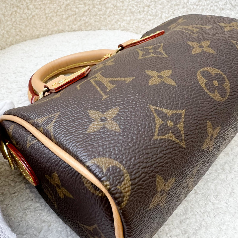 LV Nano Speedy in Monogram Canvas and GHW