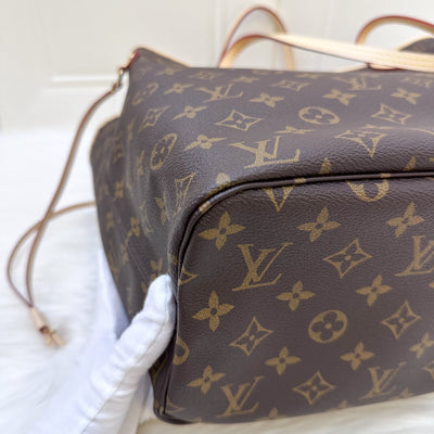 LV Neverfull MM in Monogram Canvas and GHW