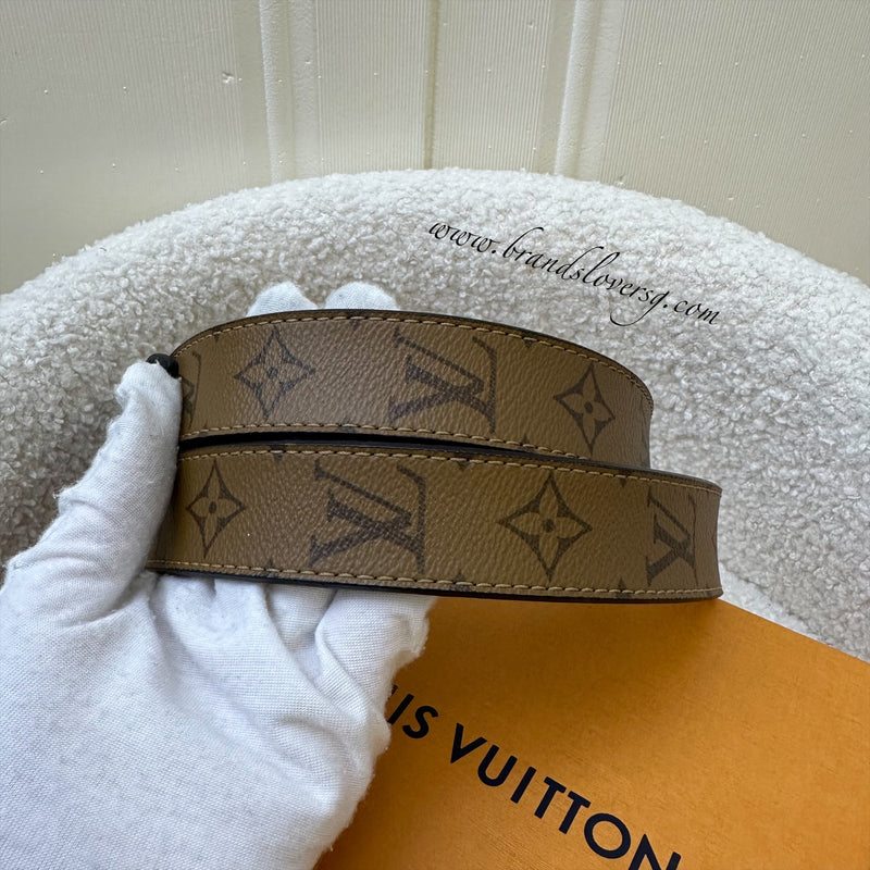 LV Strap in Reverse Monogram Canvas GHW