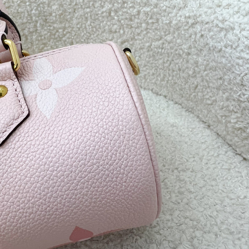 LV Papillon BB By the Pool Gradient Pink Empreinte Leather