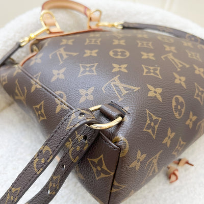 LV Excursion PM Backpack Bag in Monogram Canvas and GHW