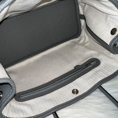 Hermes Garden Party 30 in Gris Meyer Negonda Leather and PHW