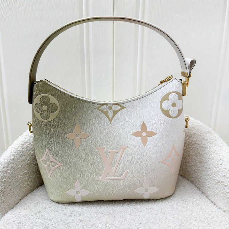 Louis Vuitton LV Marshmallow Bag in Cream Ombre Coated Canvas and GHW