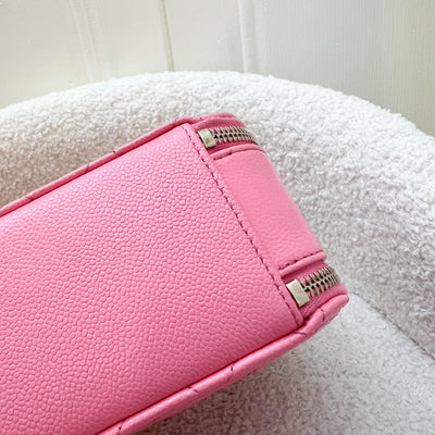 Chanel "Pick Me Up" Vanity Case in Pink Caviar and AGHW