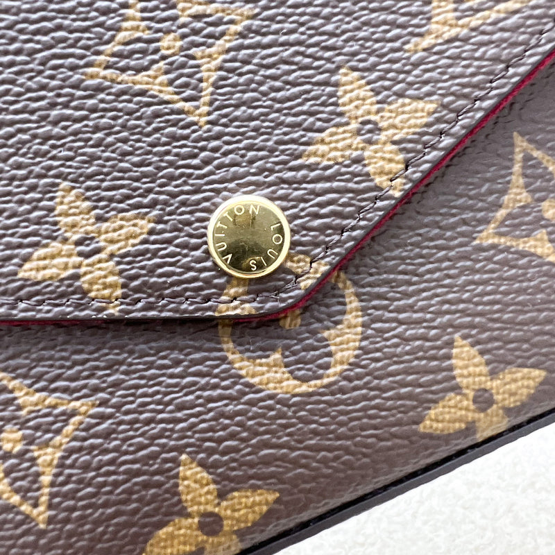 LV Felicie Pochette in Monogram Canvas and GHW