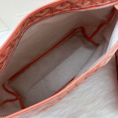 Goyard Boheme Hobo Bag in China Exclusive Limited Edition Coral Goyardine Canvas