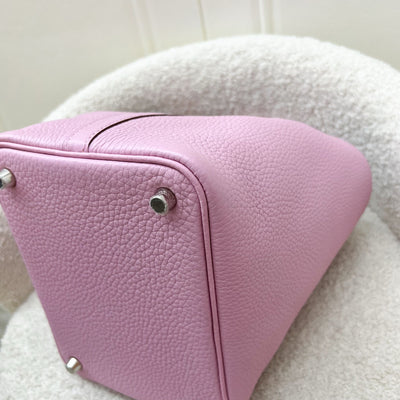 Hermes Picotin 18 in Mauve Sylvestre Clemence Leather and PHW