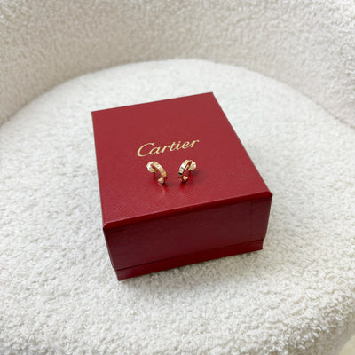 Cartier Love Earrings in 18K Rose Gold