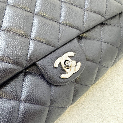 Chanel Timeless Clutch with Chain in Midnight Blue Caviar and SHW