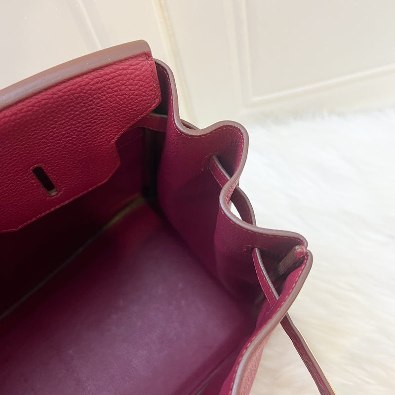 Hermes Birkin 35 in Rubis Togo Leather and GHW