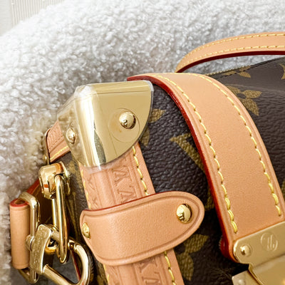 LV Side Trunk MM Bag in Monogram Canvas and GHW