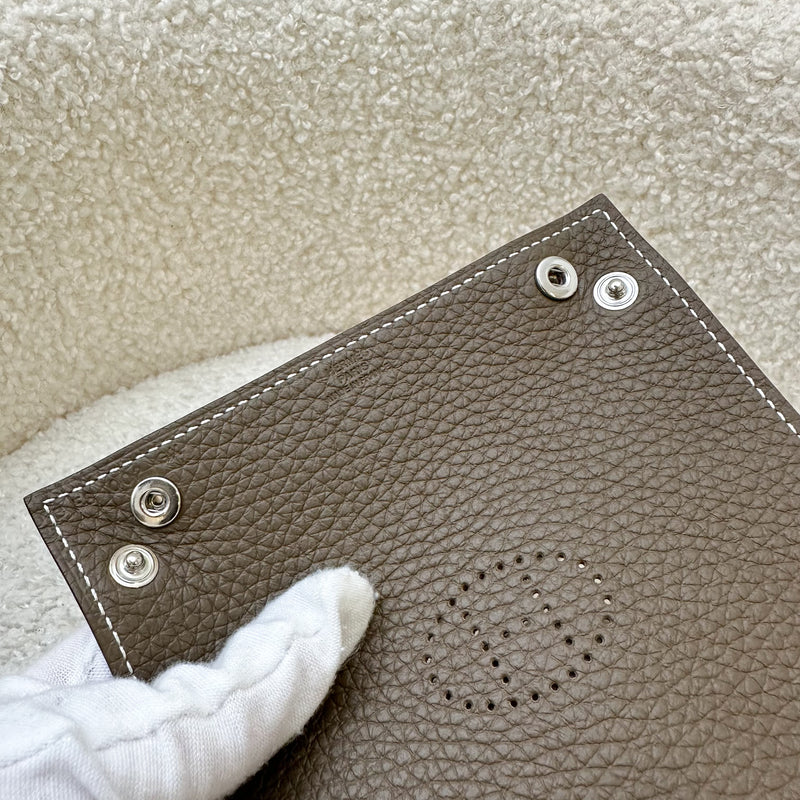 Hermes Mises et Relances Mini Change Tray in Etoupe Clemence Leather
