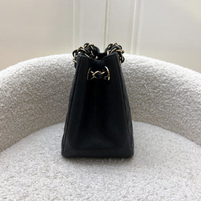 Chanel 22S Bucket Bag in Black Caviar and LGHW