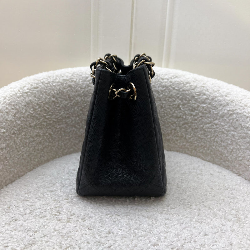 Chanel 22S Bucket Bag in Black Caviar and LGHW