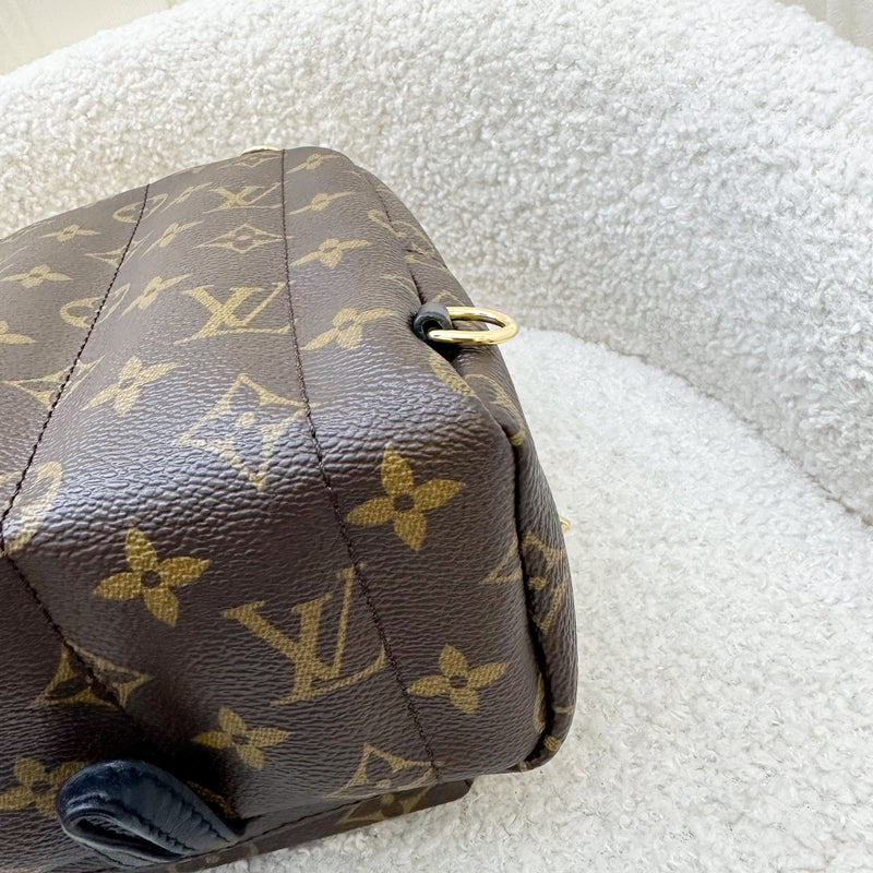 LV Palm Springs Mini Backpack in Monogram Canvas and GHW