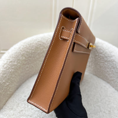 Hermes Kelly Elan in Gold Madame Leather and GHW