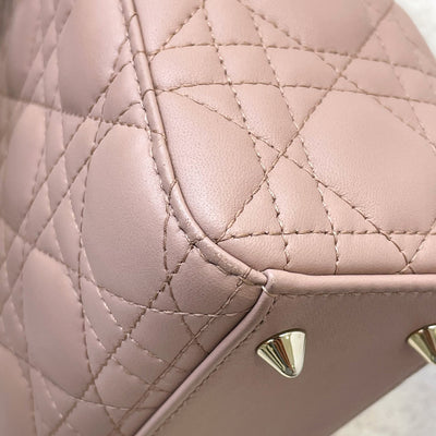 Dior Lady Dior My ABCDior Small Bag in Blush Pink Lambskin and LGHW