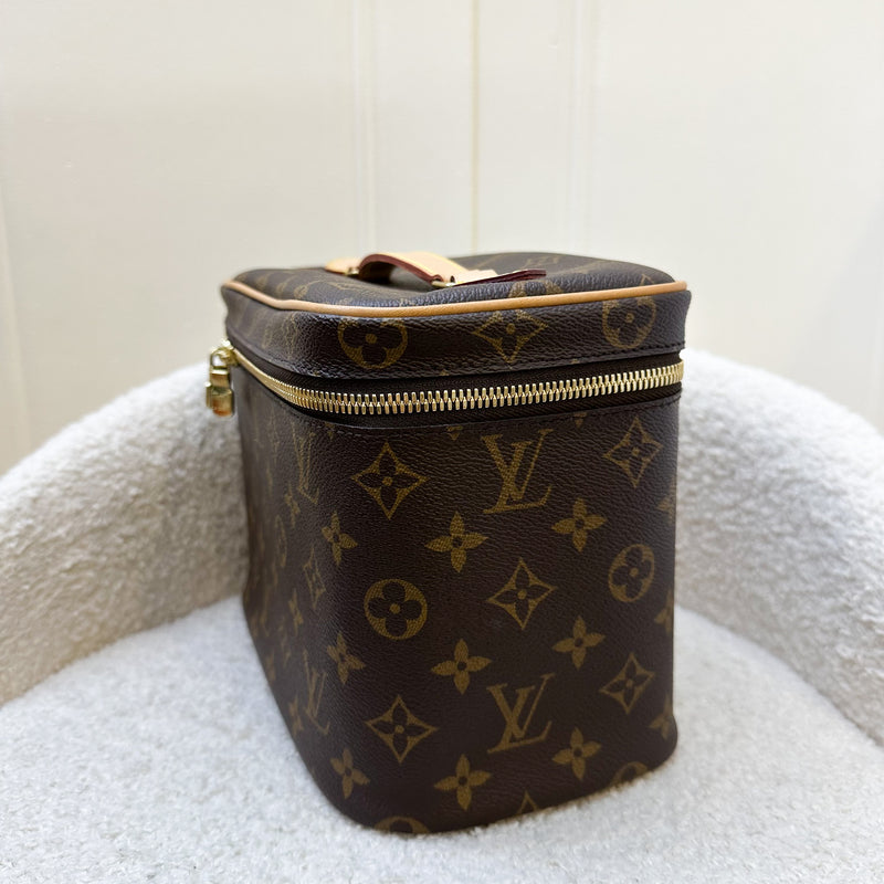 LV Nice BB Toiletry Pouch in Monogram Canvas GHW