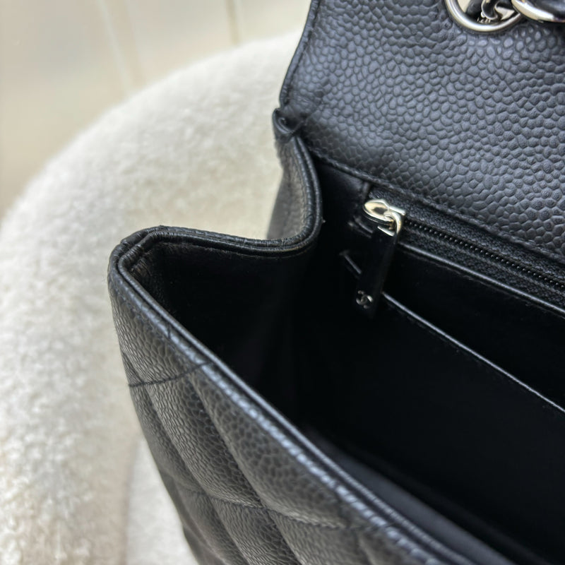 Chanel Jumbo Classic Flap SF in Black Caviar and SHW