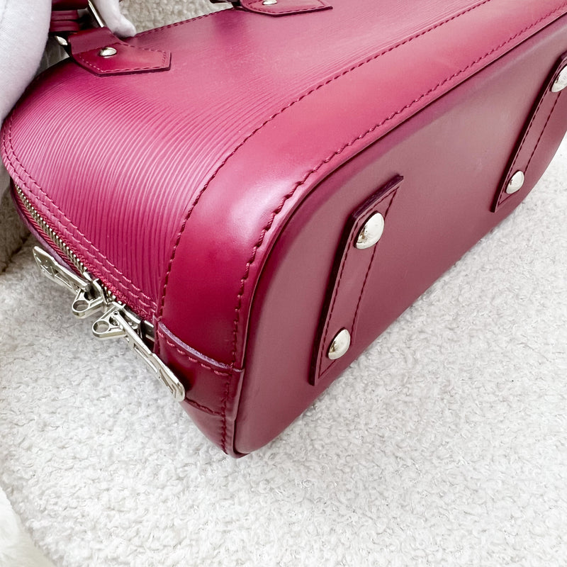 LV Alma BB in Red / Dark Pink Epi Leather and SHW