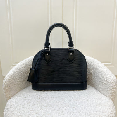 LV Alma BB in Black Epi Leather and SHW