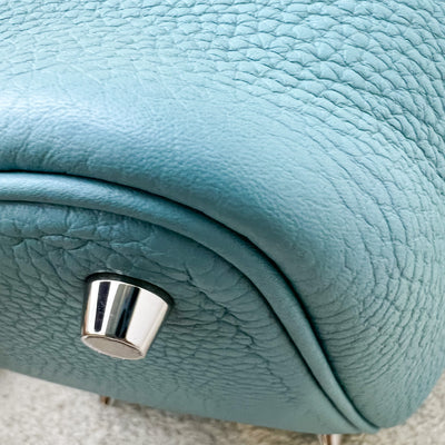 Hermes Picotin 18 in Blue / Green (Likely Bleu Paon) Clemence Leather and PHW