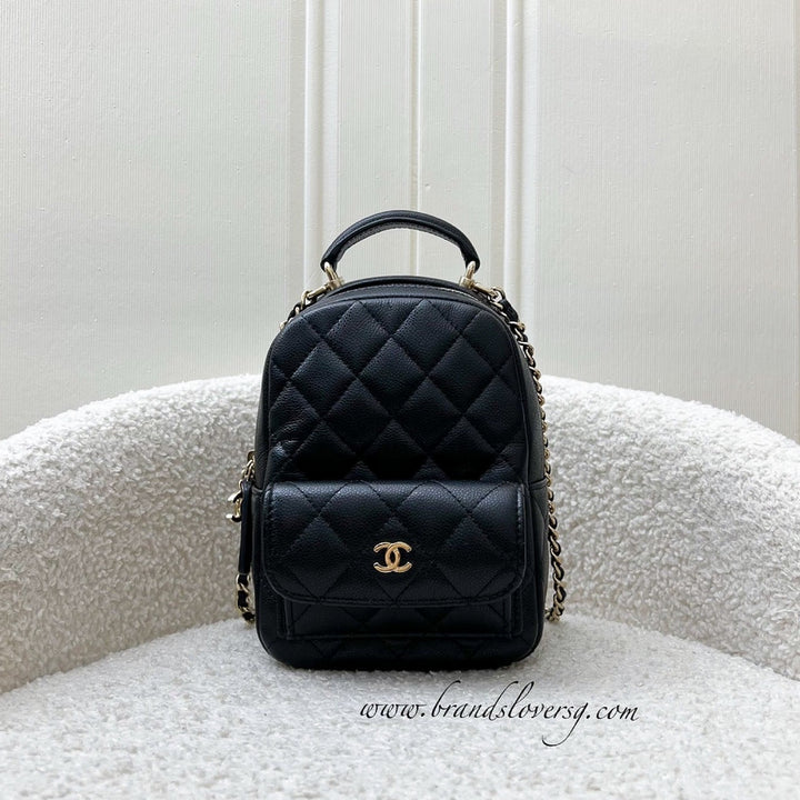 chanel mini backpack 2019 Chanel 24C Mini Backpack in Caviar and LGHW (Model: AP3753) – Brands Lover