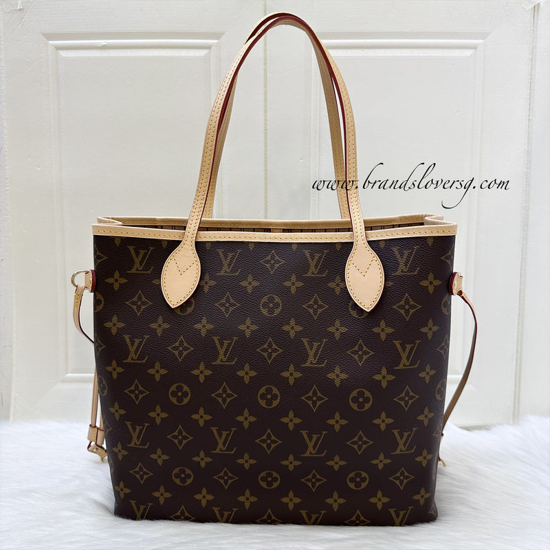 LV Neverfull MM in Monogram Canvas and GHW