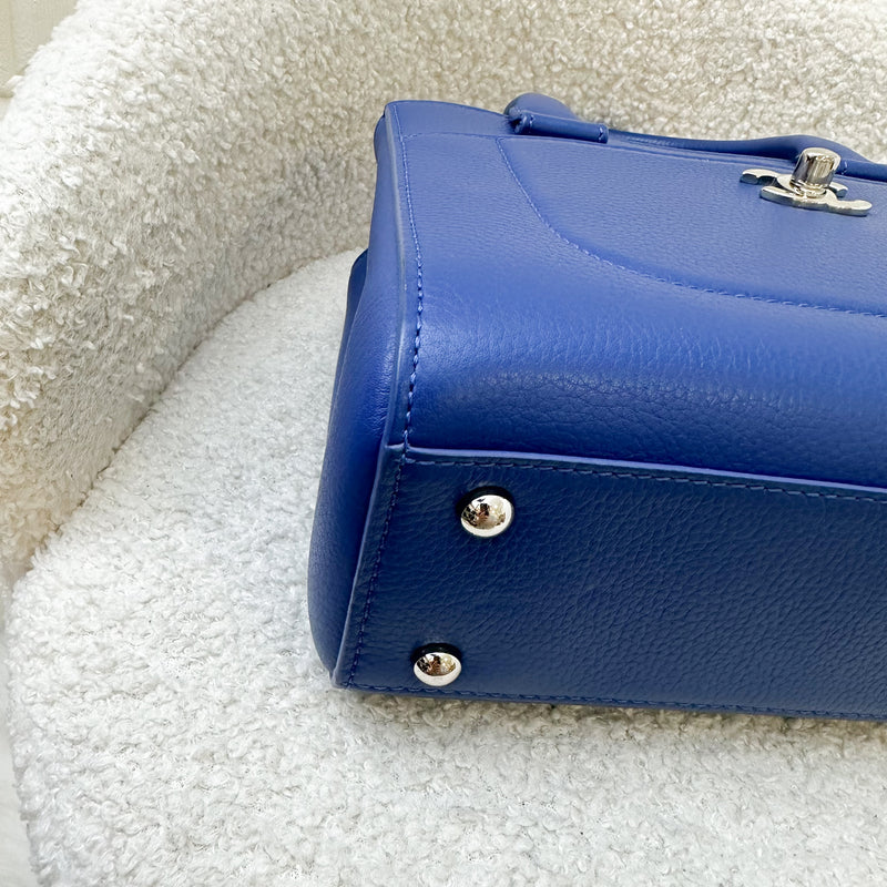 Chanel Neo Executive Mini Tote in Blue Caviar and SHW