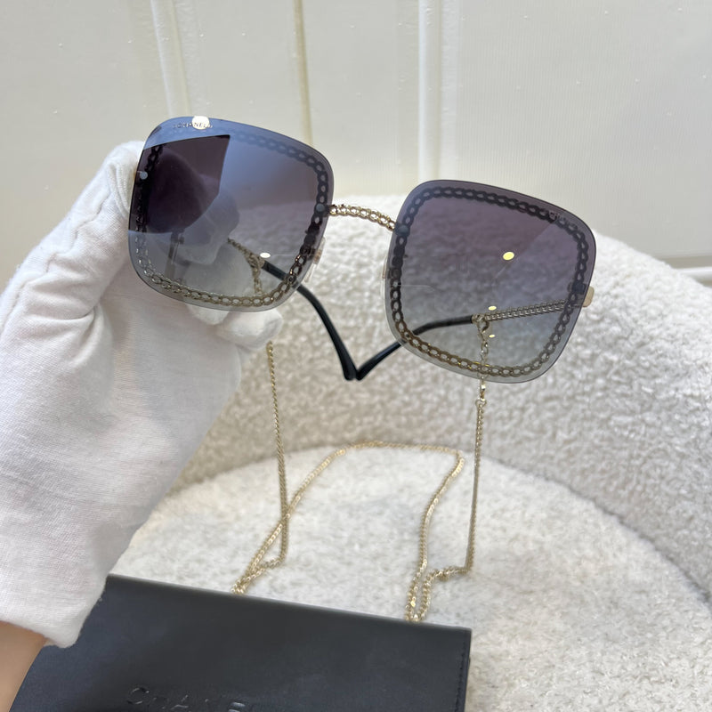 Chanel Chain Around Sunglasses with Chain Retainers