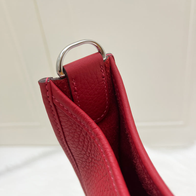 Hermes Evelyne 29 PM in Vermillion Clemence Leather and PHW