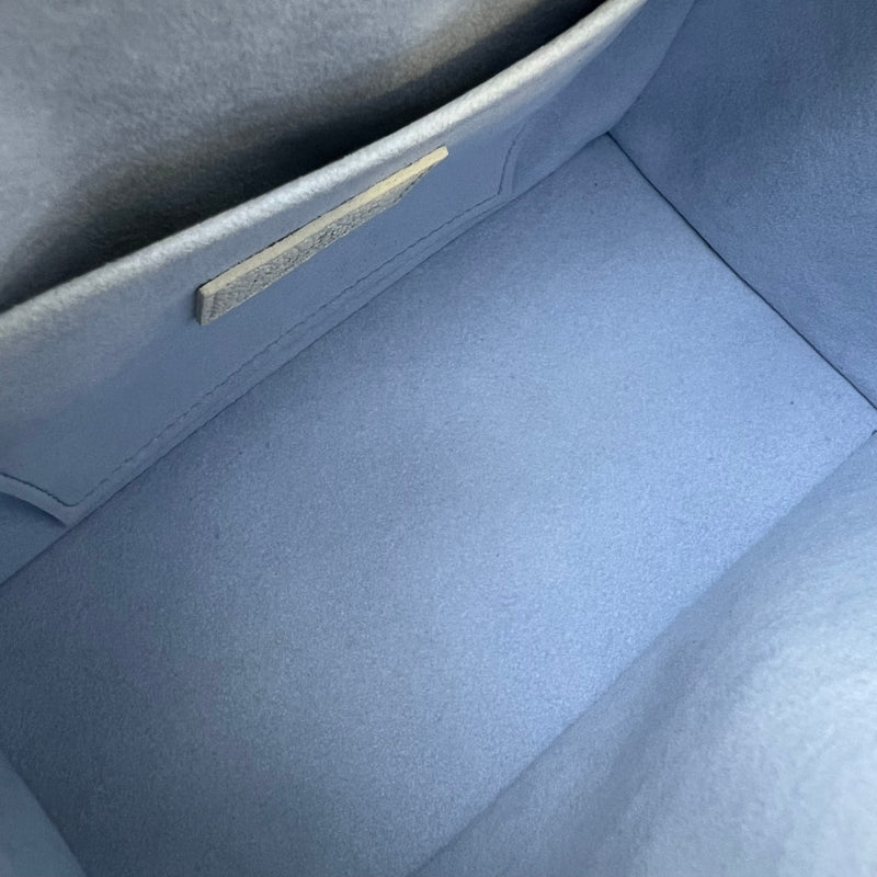 LV Milky Way Speedy 20 in Latte and Candy Blue Giant Monogram Empreinte Leather and GHW