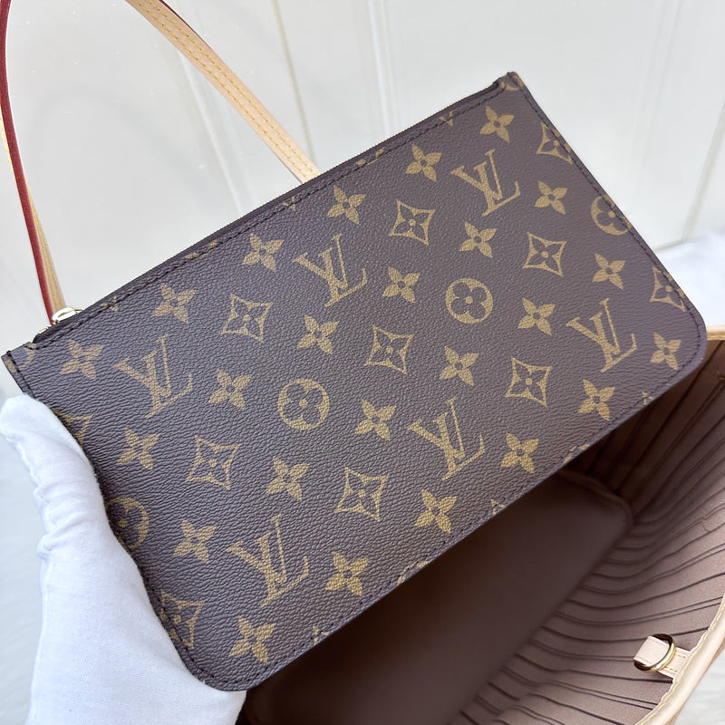 LV Neverfull MM in Monogram Canvas and GHW