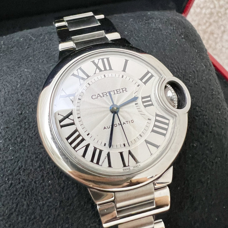 Cartier Ballon Bleu De Cartier 33mm Automatic Watch in Stainless Steel