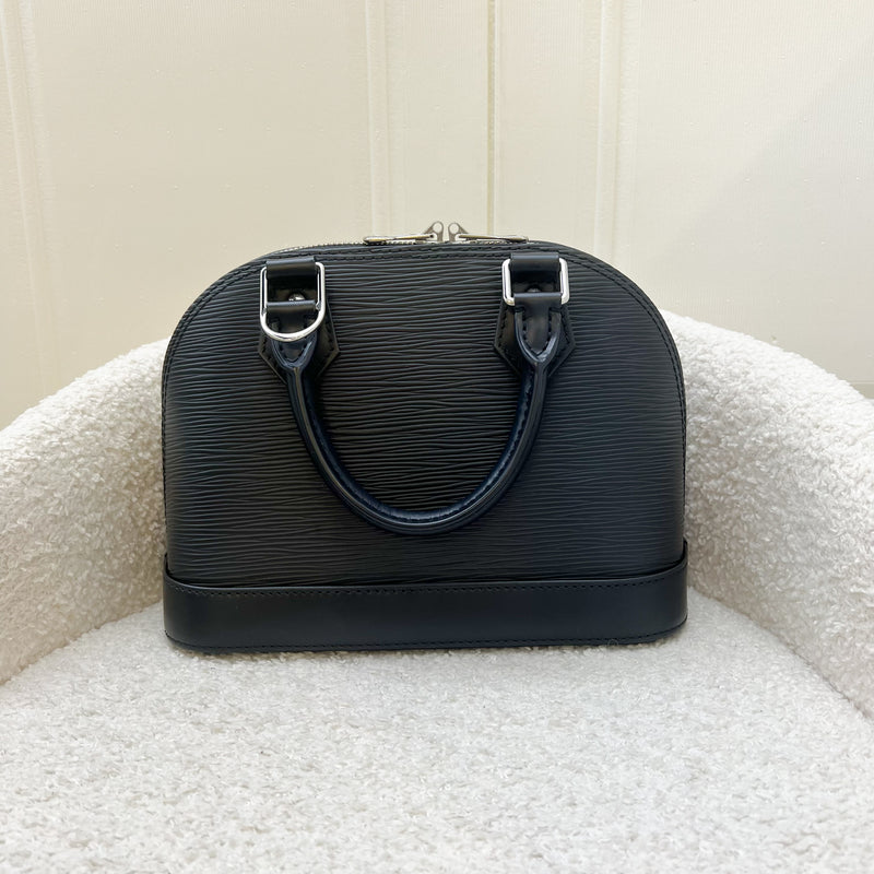 LV Alma BB in Black Epi Leather and SHW