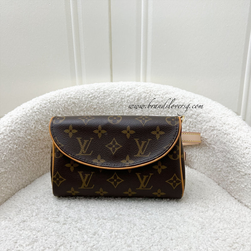 LV Pochette Friendly Two Way Mini Bag in Monogram Canvas GHW