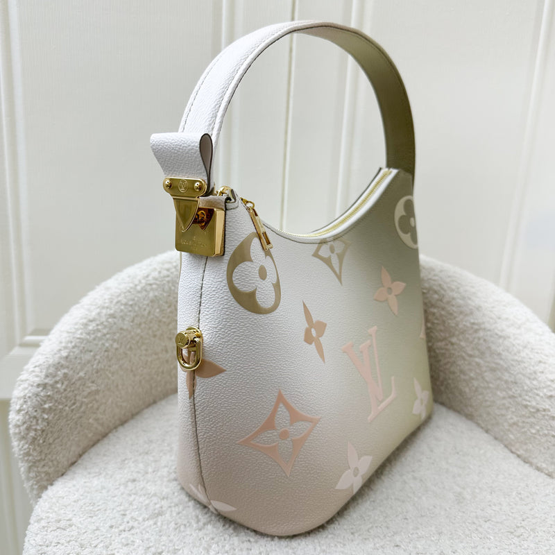 Louis Vuitton LV Marshmallow Bag in Cream Ombre Coated Canvas and GHW