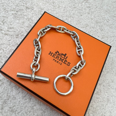 Hermes Chaine D'Ancre Bracelet in 925 Silver