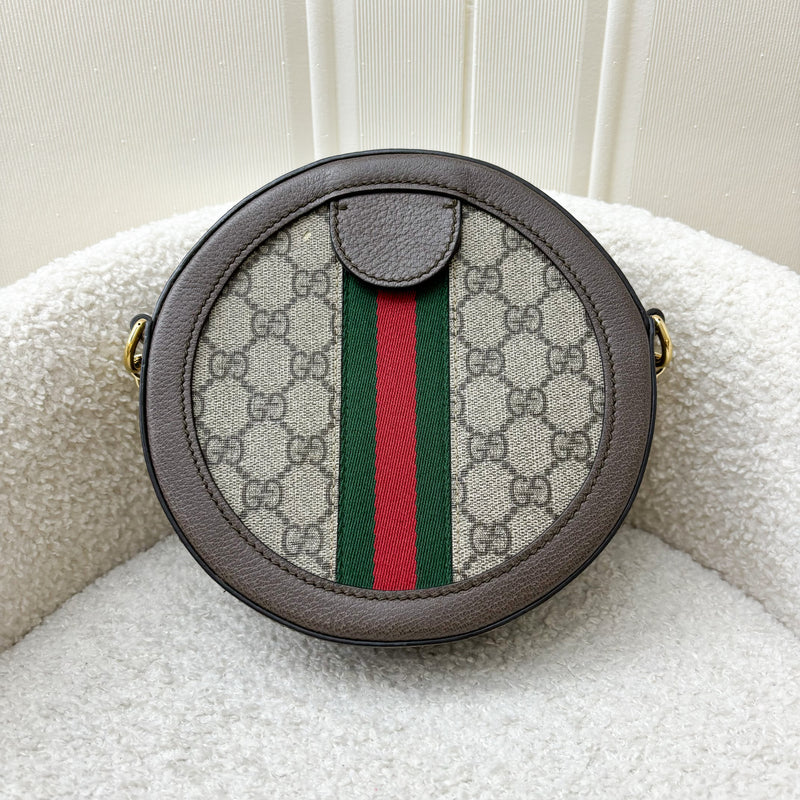 Gucci Ophidia Mini GG Round Shoulder Bag