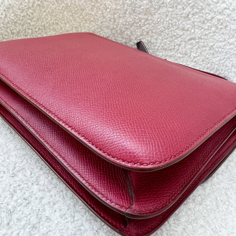 Hermes Constance 24 in Rubis Epsom Leather and PHW