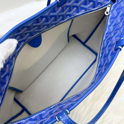 Goyard Artois PM Tote in Sky Blue Signature Canvas