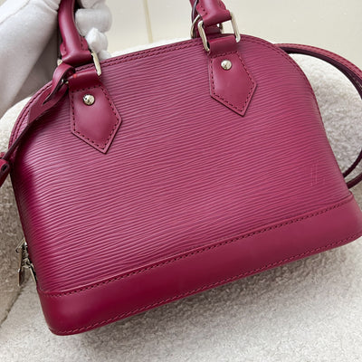 LV Alma BB in Red / Dark Pink Epi Leather and SHW