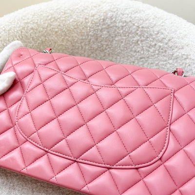 Chanel Medium Classic Flap CF in Pink Lambskin and SHW