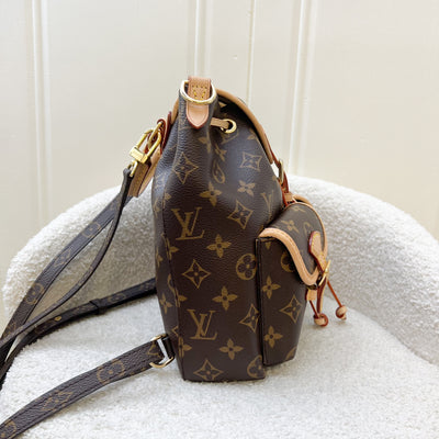 LV Excursion PM Backpack Bag in Monogram Canvas and GHW