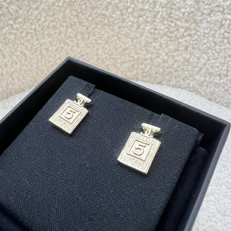 Chanel Mini Perfume Earrings in AGHW