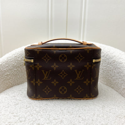 LV Nice Mini Toiletry Pouch in Monogram Canvas GHW