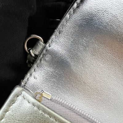 Chanel Classic Wallet on Chain WOC in 21K Iridescent Rainbow Calfskin and SHW