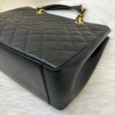 Chanel Grand Shopping Tote GST in Black Caviar GHW