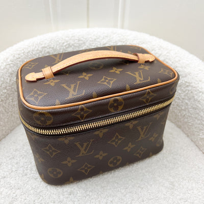 LV Nice Mini Toiletry Pouch in Monogram Canvas GHW